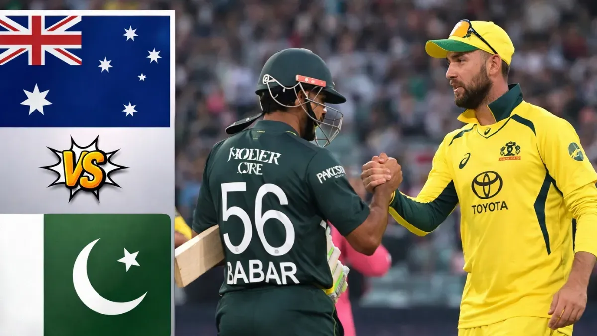 Pakistan vs Australia 1st T20I