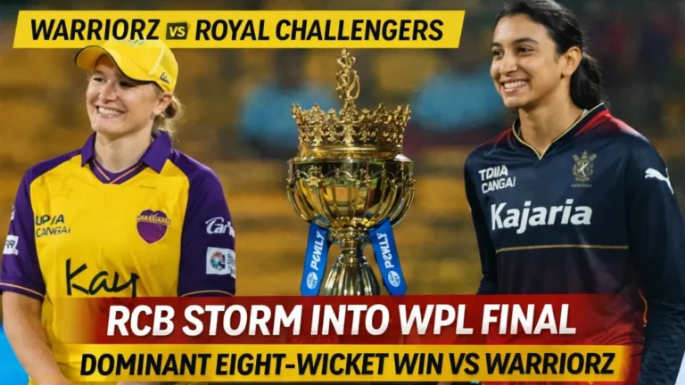 Warriorz vs Royal Challengers