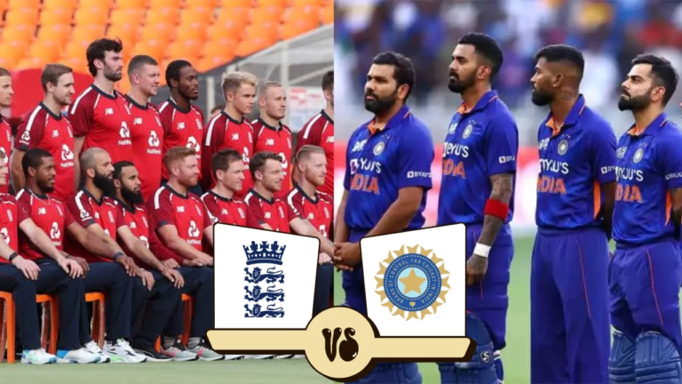 India National Cricket Team vs England Cricket Team Match Scorecard