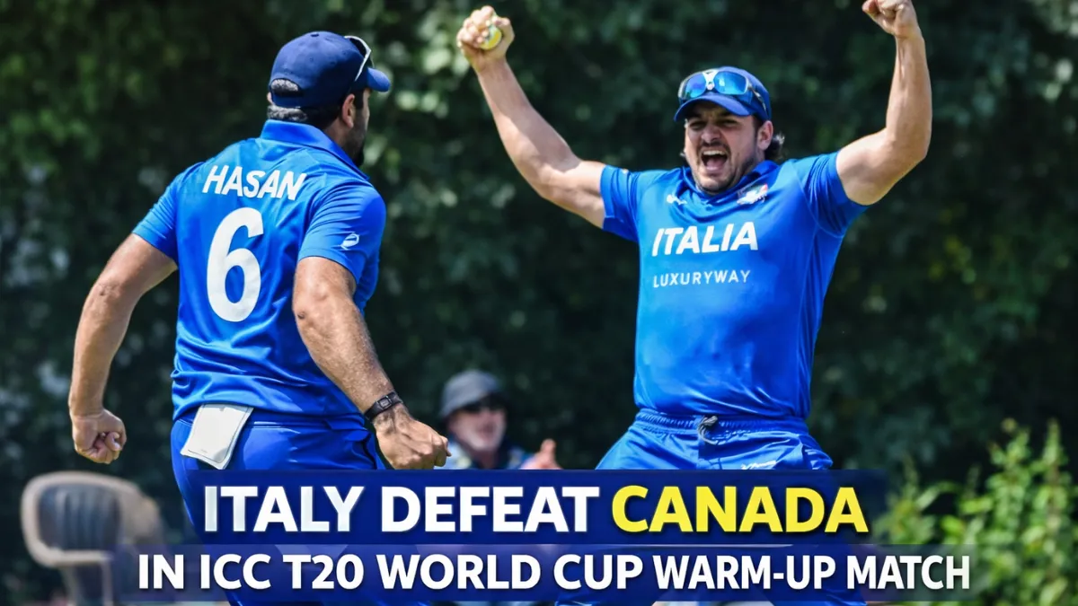 Italy vs Canada Highlights