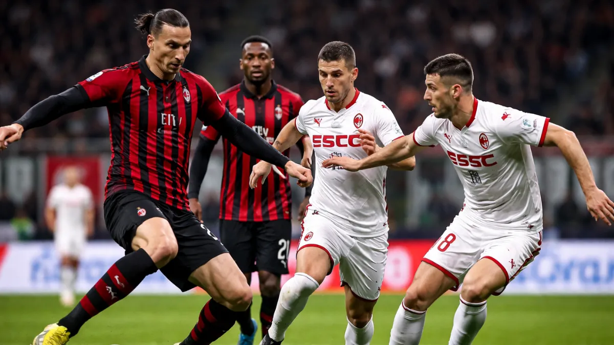 AC Milan vs SSC Bari Timeline