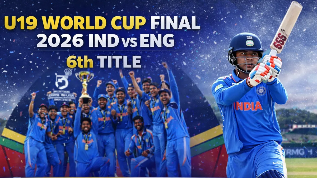 U19 World Cup Final 2026 IND vs ENG
