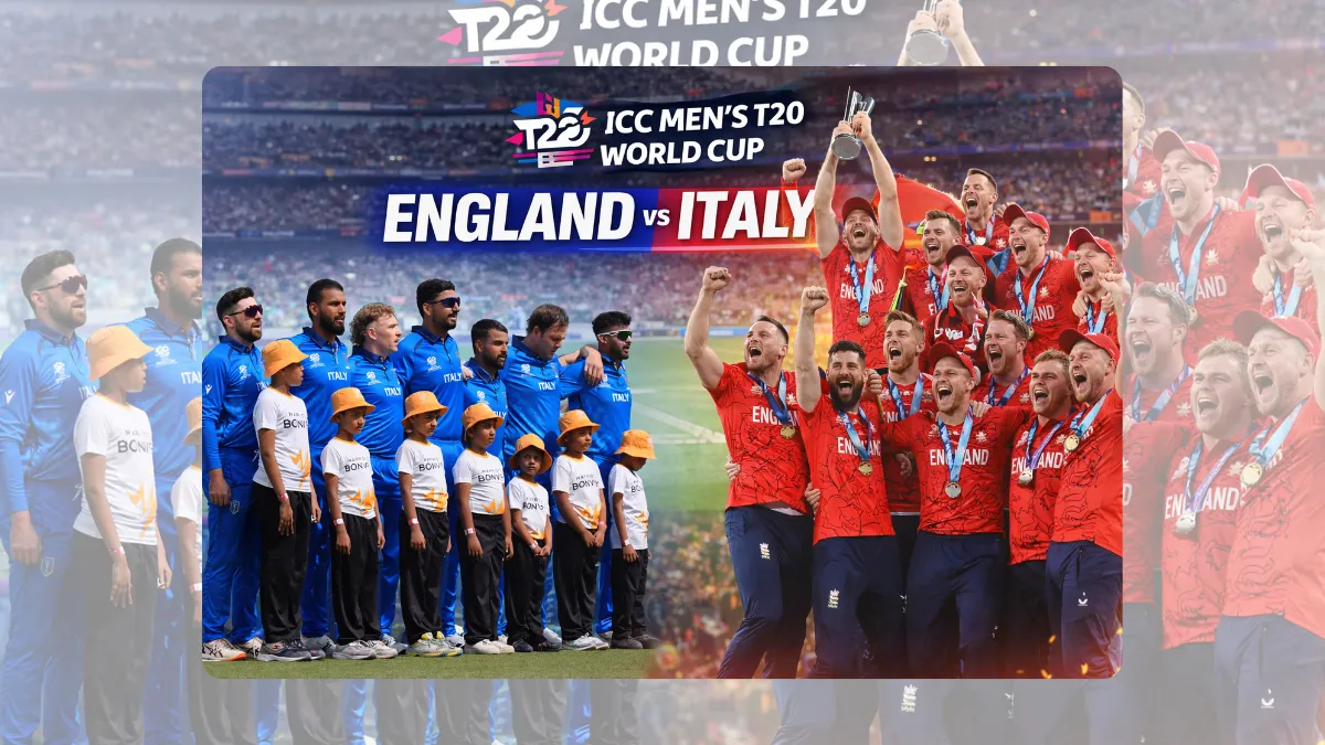 England cricket team vs Italy national cricket team match scorecard