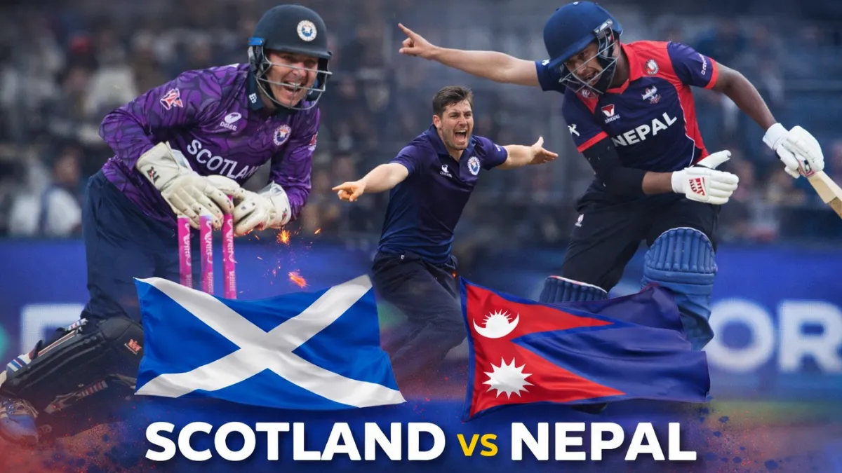 scotland national cricket team vs nepal national cricket team match scorecard