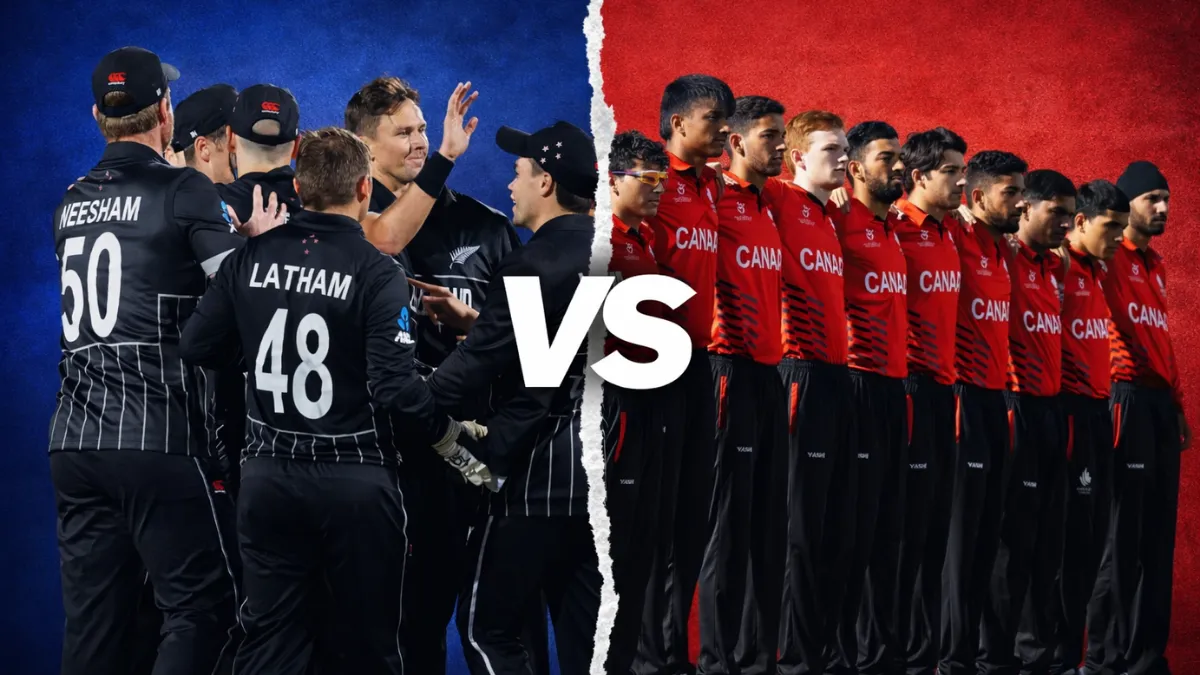 New Zealand vs Canada Cricket