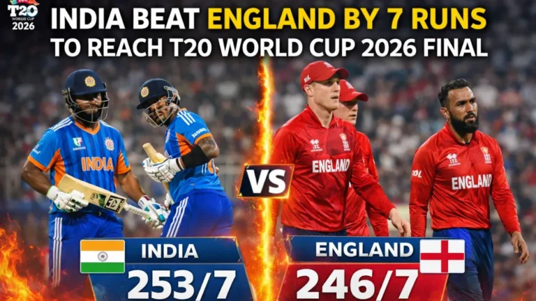 India national cricket team vs England cricket team match scorecard