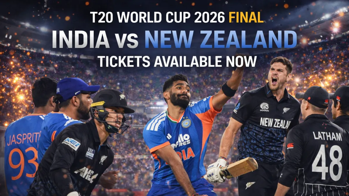 India vs New Zealand final match tickets