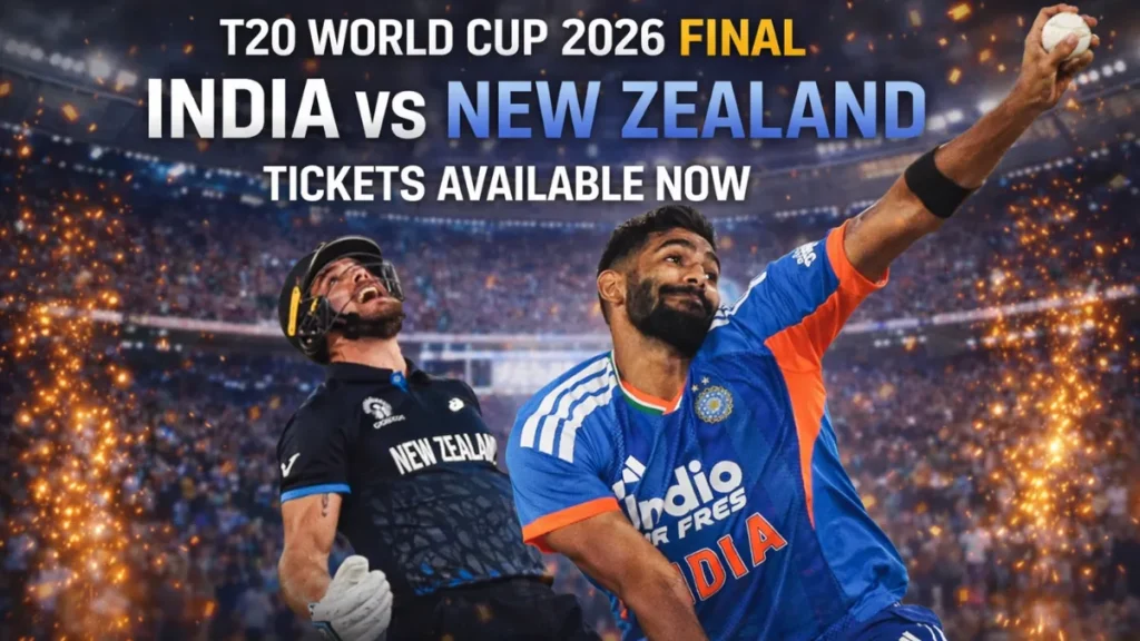 India vs New Zealand final match tickets