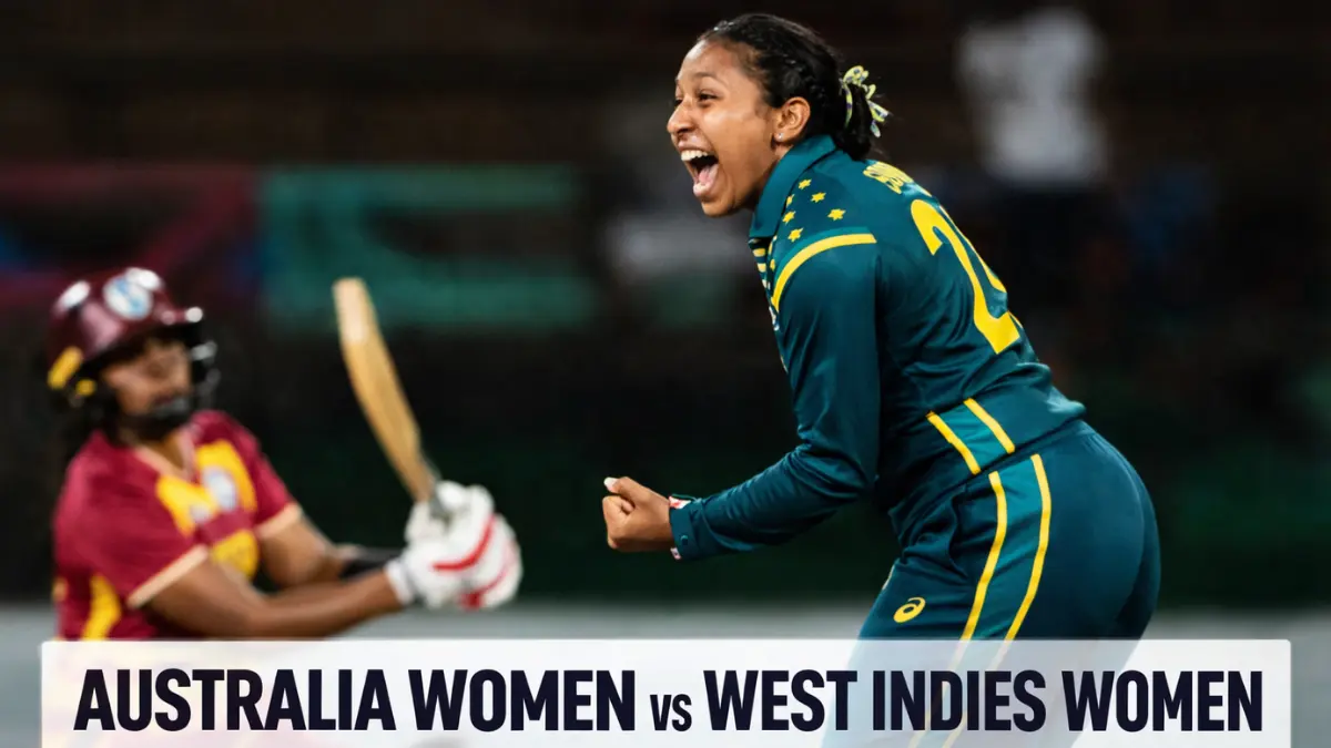 Australia women vs west indies women scorecard