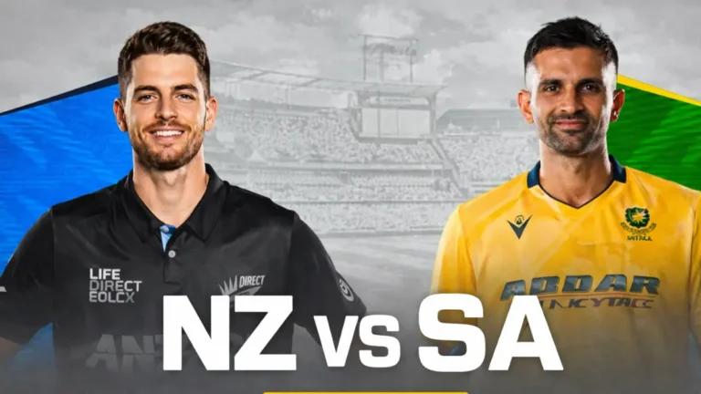 NZ vs SA cricket series