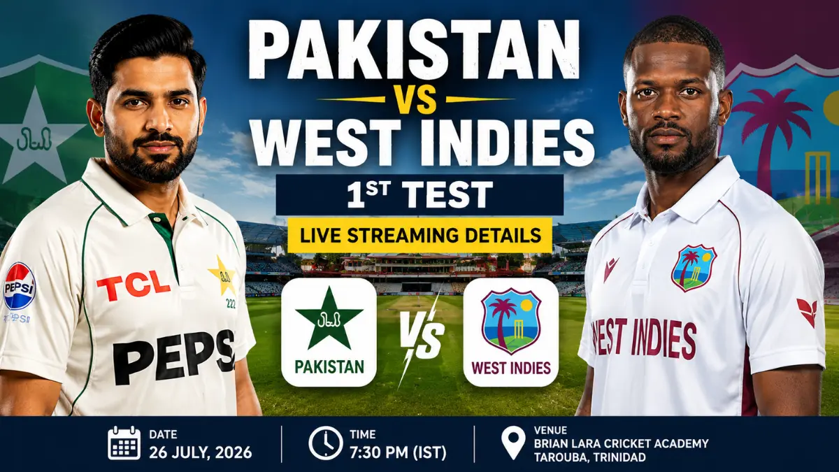 Pakistan West Indies Cricket Match
