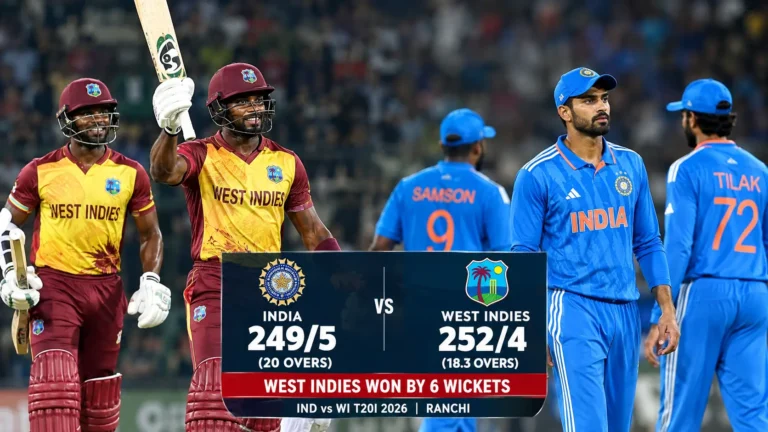 India vs West Indies T20 2026 match